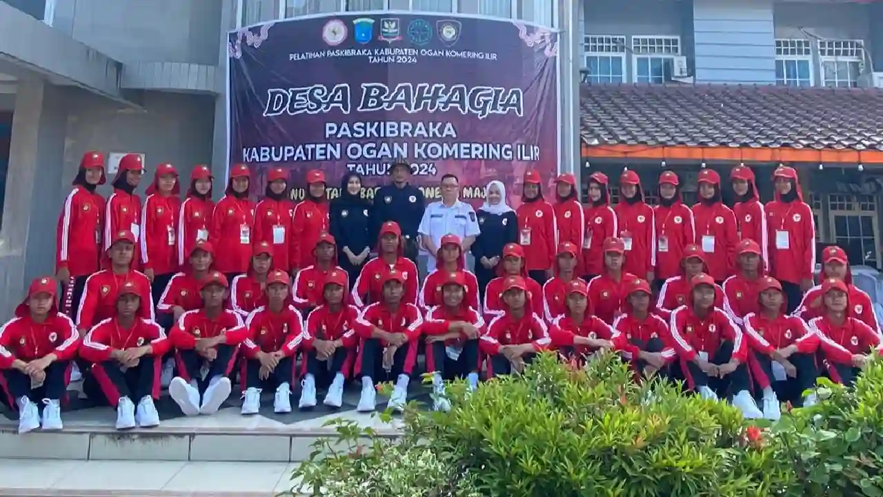 Menuju Puncak Kejayaan, 40 Capaska OKI Berlatih Keras di "Desa Bahagia" untuk Kibarkan Merah Putih