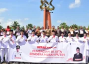 Bendera Merah Putih Berkibar di OKI, Semangat Nasionalisme Membara Sambut HUT RI ke-79