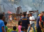 Duka Menyelimuti Perayaan HUT RI ke-79, Empat Rumah dan Satu Toko di Srinanti Ludes Terbakar