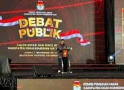 KPU OKI Dorong Pemilu Damai melalui Debat Publik Perdana